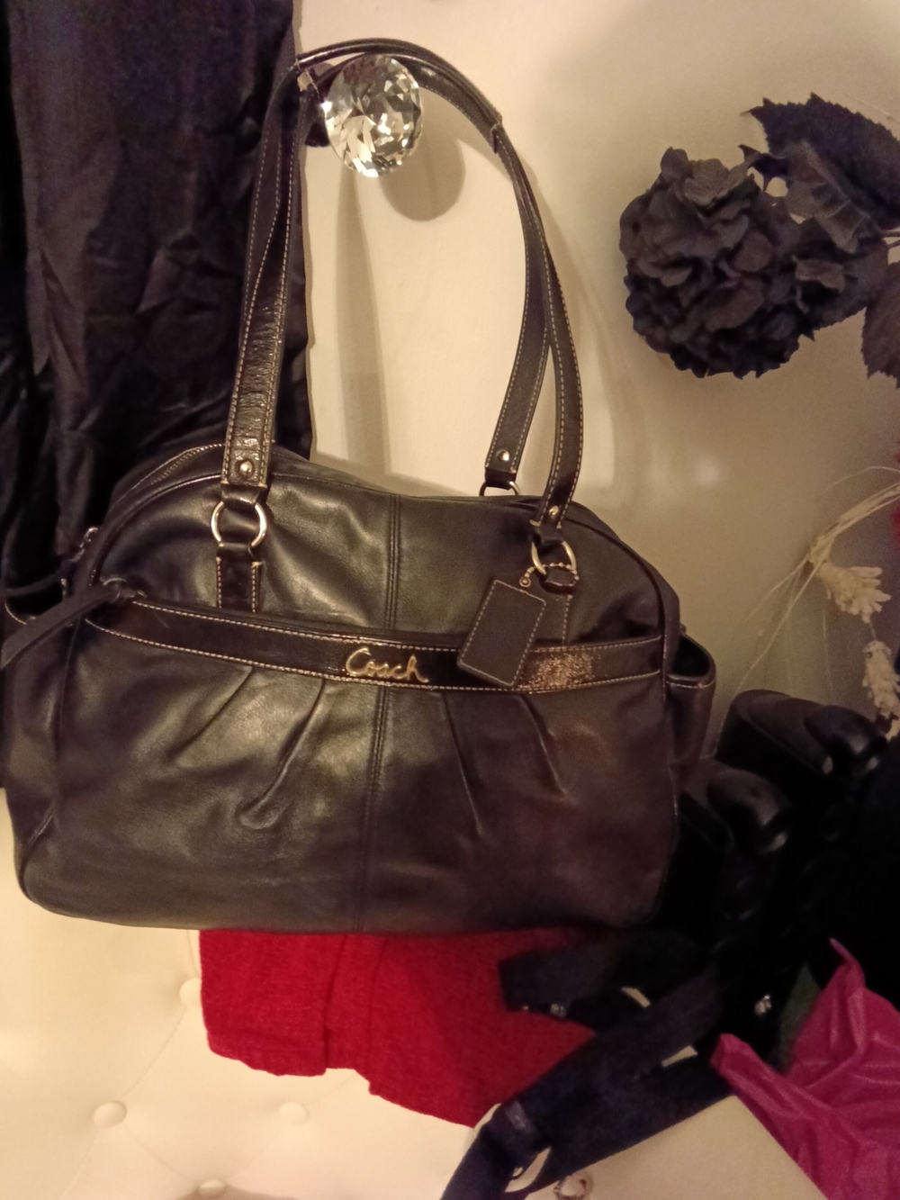 Coach Addison Leather Diaper/Travel or Briefcase Shoulder Bag H1169-F18374 - Picture 7 of 7